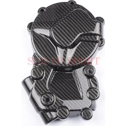 Alternator Engine Cover Right For BMW S1000RR 2009-2014 2015 2016 2017 2018 S1000R 2014 2018 Full Carbon Fiber 100% Twill