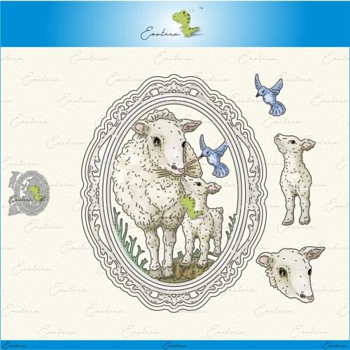 Sheep frame metal cutting dies 2020 new diy die mould Scrapbooking Paper Making Embossing tools die cuts crafts dies