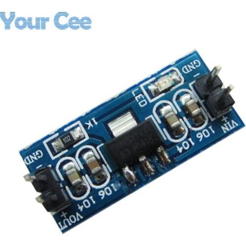 50 pcs AMS1117 5V (4.5-7V) Turn To 3.3V DC-DC Step down Power Supply Buck Module For Arduino Raspberry pi