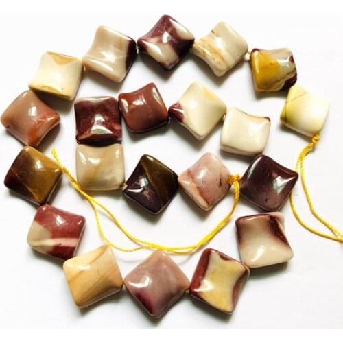 Wholesale 1string of 15.5" Natural Mookaite Gem Stone Loose Beads Coin Beads,Pear Shape Beads,Square beads,Twisty beads