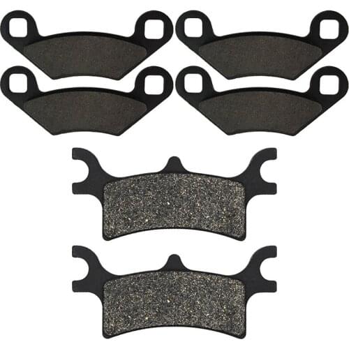 Motorcycle Front and Rear Brake Pads for POLARIS 600 Sportsman 600 4 x 4 2003 2004 2005