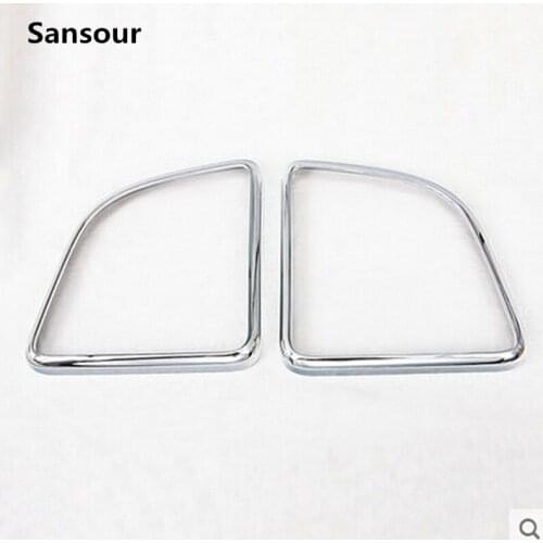 Sansour Roof Dome Speaker Audio Ring Cover For Jeep Wrangler Rubicon 2008-2015