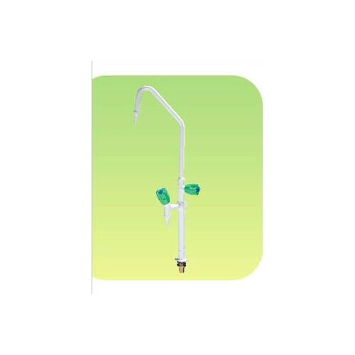 B2004 double mouth high and low angle faucet water taps pure copper for laboratory