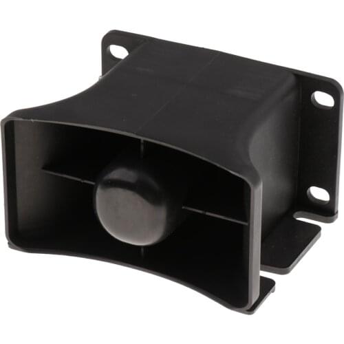 Waterproof Reverse Horn Loud Car Vehicle Trucks Reversing Tone Horn Buzzer Alarm Siren Speaker 12V 24V 30W Black