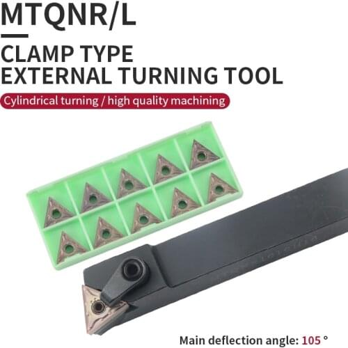 1pc MTQNR1616H16 MTQNR2020K16 MTQNR2525M16 External Turning Tool Holder TNMG Carbide Inserts Lathe CNC Cutting Tools Set
