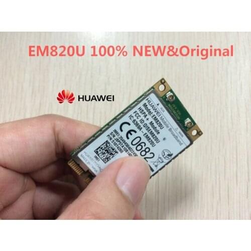 2PCS/LOT Free Shipping Unlocked EM820U mini PCI-E EVDO 3G Wireless Card Communication New Original Genuine Emax JINYUSHI stock