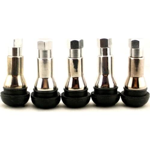 5pcs TR413AC Tire Valve Stems Short Black Rubber MOST POPULAR VALVE