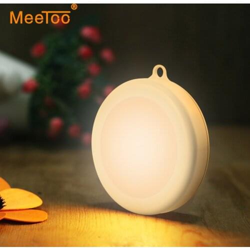 6 LED Night Light Lamp With PIR Motion Sensor Light Battery Power Magnet Closet Corridor Bedside Wall Cabinet Light Auto On/OFF