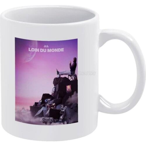 Jul Loin Du Monde White Mug Custom Printed Funny Tea Cup Gift Personalised Coffee Mug Jul Discographie Jul Jul Album 2020 Jul Bo