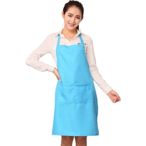 Korean fashion apron work waiter restaurant adult kitchen waterproof cute