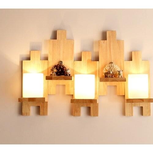 Loft luminaria led luminaria crystal living room corridor aisle luminaria de parede monkey lamp