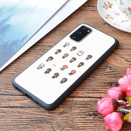 For Samsung Galaxy Pixel Gintama Set Print Soft Matt Phone Case