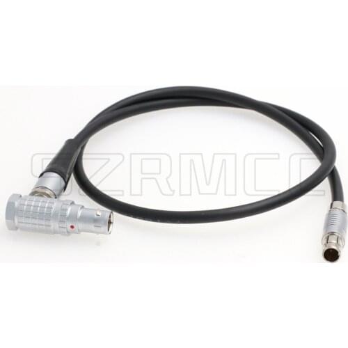Right Angle Fischer 3 Pin to 1B 10 Pin Run/Stop Boot Cable for ARRI Alexa Camera RS to ARRI AMC-1 CAM 10 pin
