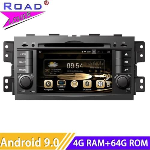 Roadlover Android 9.0 Car Multimedia DVD Player Autoradio For KIA Mohave Borrego 2008- Stereo GPS Navigation Magnitol 2 Din MP3