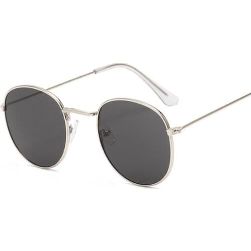 Vintage Sunglasses Women Round Metal Frame Sun Glasses Male Female Mirror Classic Retro Eyewear Fashion Colorful Gafas De Sol
