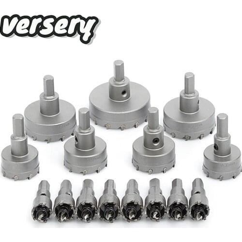 14-100mm TCT Drill Bit Hard Alloy Hole Saw Stainless Steel Carbon Steel Aluminum metal Carbide Drill Bit tungsten steel Hole Saw