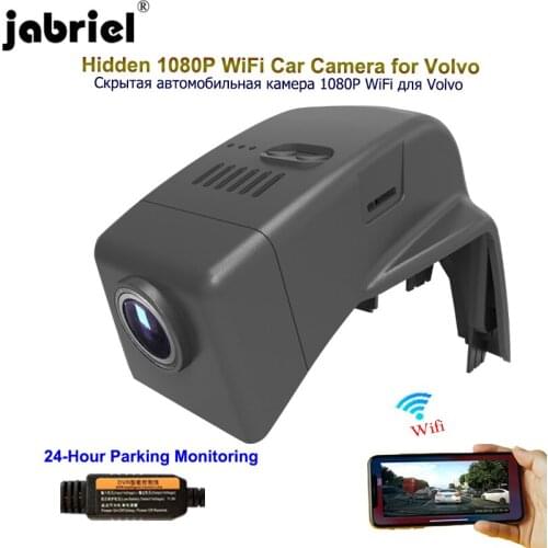 Jabriel HD 1080P Car Cam dash camera 24 hour video recorder car dvr rear Camera for Volvo xc90 s60 s90 v60 xc60 s80 v50 v40 s40