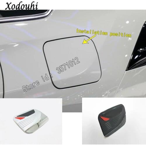 For Toyota RAV4 2019 2020 Car Sticker Styling Body Gas/Fuel/Oil Tank Cover Cap Auto Parts Hoods Frame Moulding Panel 1pcs