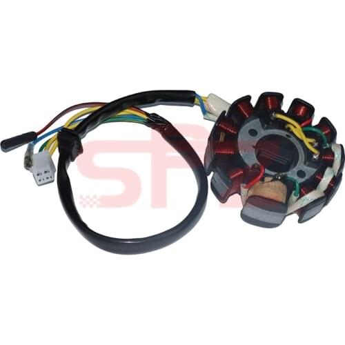 11 pole motorcycle electronic stator magnetic coil suitable for GY6-125 125cc 150cc motorcycle scooter magnetic coil