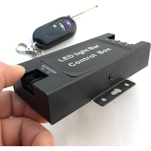 12v24v Led Auto strobe light bar controller Emergency warning beacon light on/off switch module Car day DRL light control box