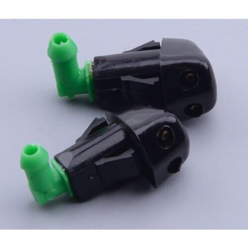 2pcs Car Windshield Washer Nozzle Sprayer Plastic Accessories fit for HONDA ACCORD CIVIC Del Sol 76810-SR0-004