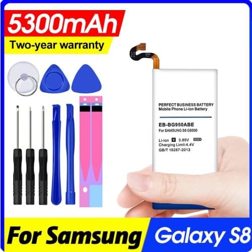5000mAh EB-BG950ABE Battery For Galaxy S8 SM-G9508 G950F G950A G950T G950U Mobile Phone Batteries