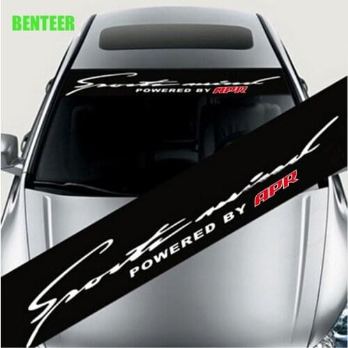 Car head windows sticker for volkswagen apr golf 6 golf 7 polo Sagitar B6 R36 B7L CC Touran Passat b8 audi A1 A3 A4 A6
