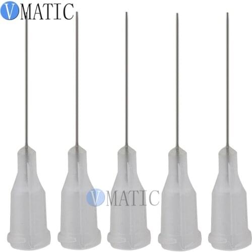 Free Shipping 100Pcs 27G 1'' Inch Luer Lock Glue Dispensing Dispenser Needles