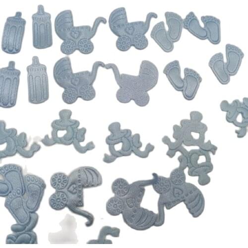 Free shipping 100pcs/lot mini baby applique for baby garment diy decoration