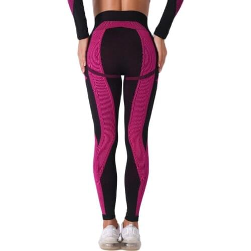 Seamless Yoga Leggings High Waist Gym Sport Pants Sexy Stretchy Yoga Pants Woman Trousers Exercise Joggers Women Running Tights