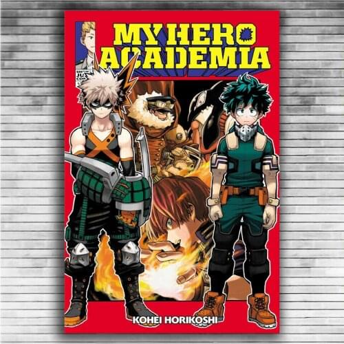 Boku No Hero Academia My Hero Academia Hot Japan Anime 3 Silk Fabric Wall Poster Art Decor Sticker Bright