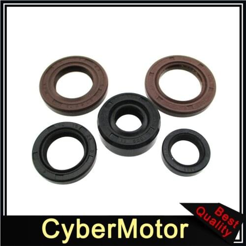 Z155 Engine Oil Seal Set For Zongshen 155cc Pit Dirt Bike 1P60YMJ Orion M2R Lucky MX Explorer Braaap DHZ SSR Atomic Thumpstar