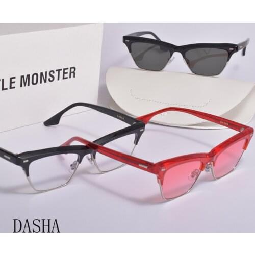 2021 New fashion Cat eye Women men Acetate Polarized Sunglasses Gentle DASHA Prescription glasses frame MONSTER for women men