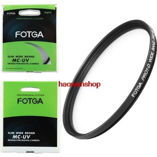 FOTGA ultra slim MC UV 37 40.5 43 46 49 52 55 58 62 67 72 77 82 86 95 mm Ultra-Violet Multicoated MCUV camera lens filter