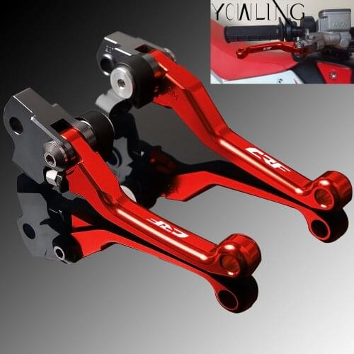CNC Foldable Handbrake Lever Motorbike Dritbike Brakes Clutch Levers FOR HONDA CRF 150F 230F 250 250L 250M 250R 250X 450R 450RX
