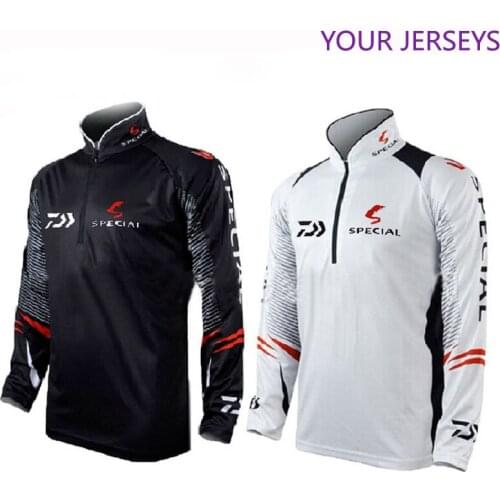 Outdoor Sport Fishing Shirts Breathable Men Long Sleeve Anti Uv DAWA Clothing Plus Size Camping Hiking Clothes Hiking Data Dawa