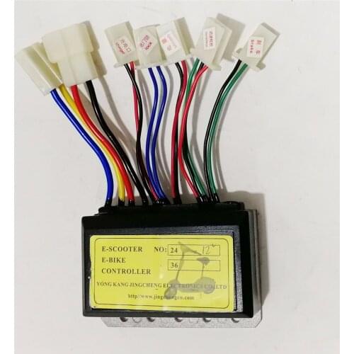 12V 250W Brush Motor Controller Speed Controller for Electric Scooter Bicycle E-Bike Spare Parts