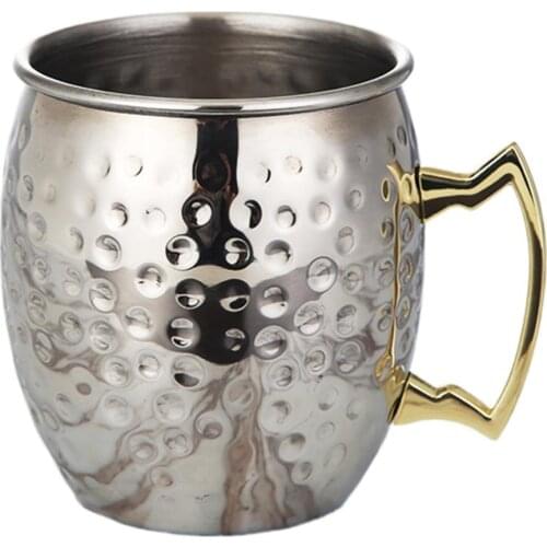 530ML Wine Glasses Stainless Steel Metal Wineglass Bar Wine Glass Champagne Cocktail Drinking Cup Party Barware Kitchen Tools