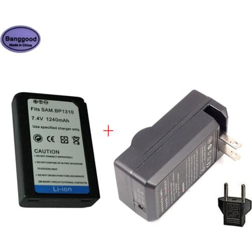 Banggood 7.4V 1240mAh BP 1310 BP1310 BP-1310 IA-BP1310 IABP1310 Camera Battery For Samsung IA BP1310 NX5 NX10 NX11 NX20 NX100