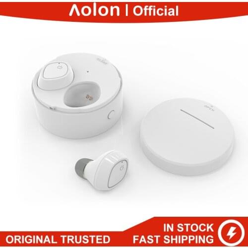Aolon E8 TWS bluetooth Headset Earphone Wireless Stereo In-ear with Charging Box for Xiaomi Huawei