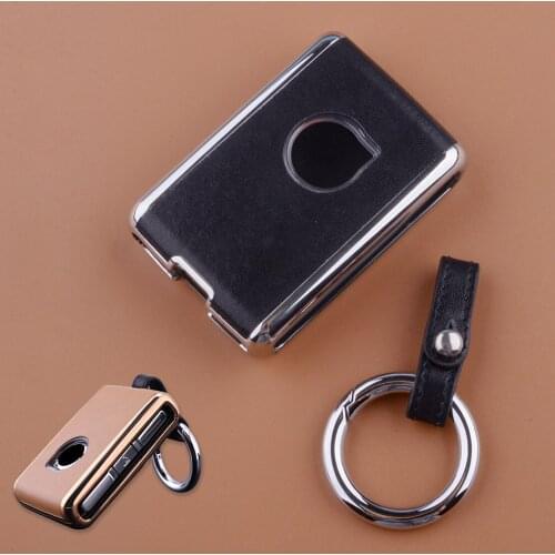 Car Accessories Remote Key Fob Cover Shell Protector Case With Key-chain Fit For Volvo S60 S80 S90 C30 V70 V90 XC40 XC60 XC70