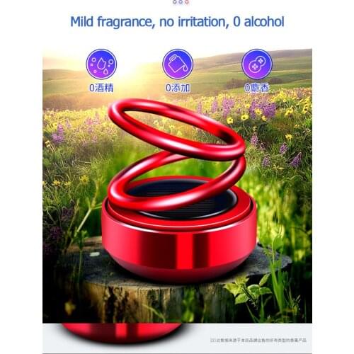 Solar Car Perfume Fragrance Refill Car Air Freshener Aromatherapy diffuser refill car accessories interior
