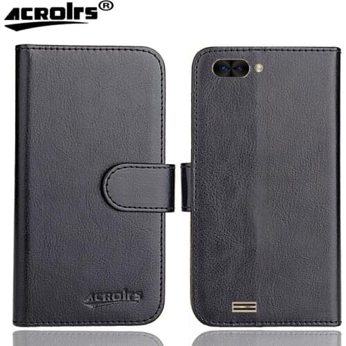 INOI 5i Lite Case 2019 6 Colors Dedicated Leather Exclusive 100% Special Phone Crazy Horse Cover Cases Card Wallet+Tracking