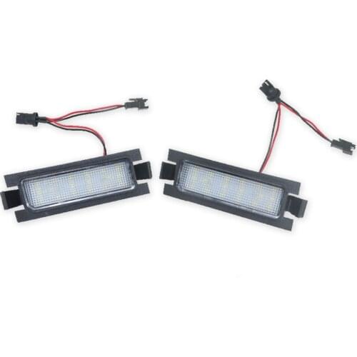 2pcs Canbus 18SMD Led Number License Plate Light Lamp for Hyundai I30 (GD)2013 2014 2015 Auto Car-styling