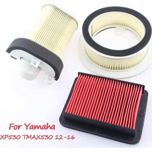 Motorcycle 1 Set Air Intake Filter Cleaner Motorbike Cotton Gauze Air Filter For Yamaha XP530 TMAX530 T-Max530 2012-2016