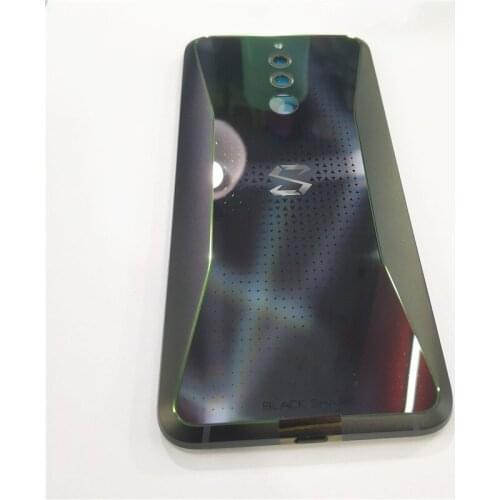 Original BlackShark Battery Housing Battery Door with Camera Lens Glass Back Cover Rear Housing Repair For Xiaomi Black Shark