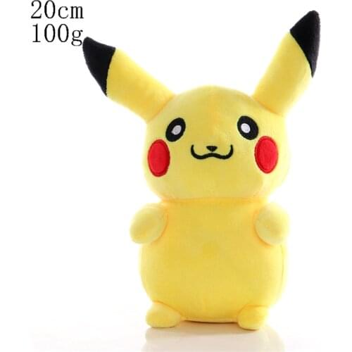Japan Anime Pokemon Pikachu Bulbasaur Lapras Charmander Psyduck Ibu Ibrahimovic Plush Toy For Children Christmas Gifts
