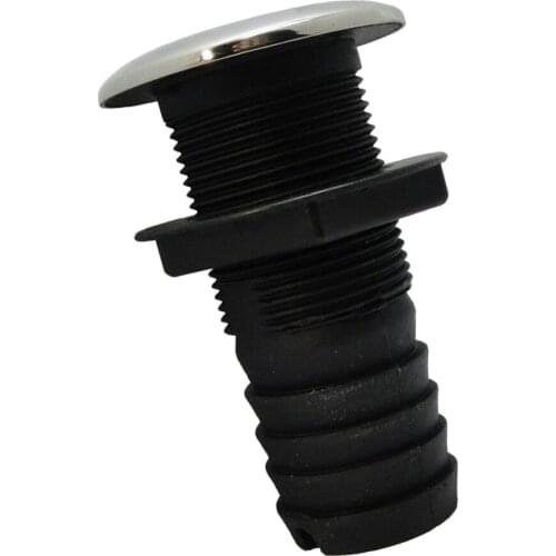 Heavy Duty Marine Grade Nylon Thru Hull Fitting Universal for 1-1/2inch Hose