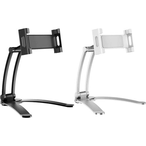 Universal Tablet Holder Stand Kitchen Wall Mount Holder Bracket Adjustable