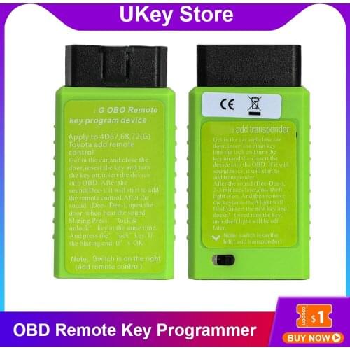 OBD Remote Key Programming Device For Toyota G and For Toyota H Chip Vehicle Apply to 4D67,68,72(G) Support Both G and H Chip